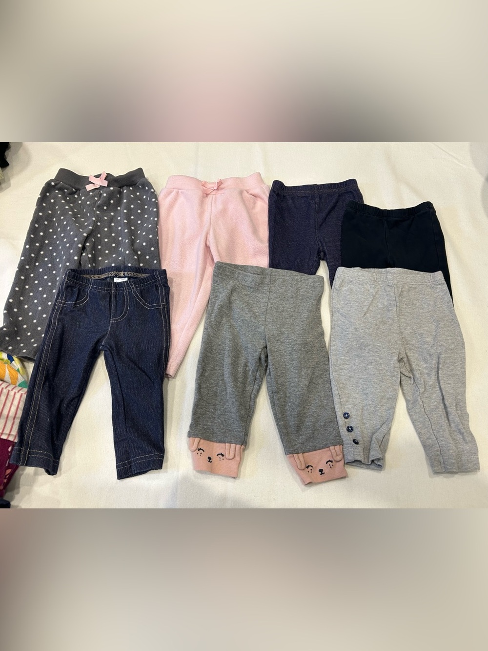 21 baby girl pant bundle